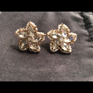 bauble bar flower earrings